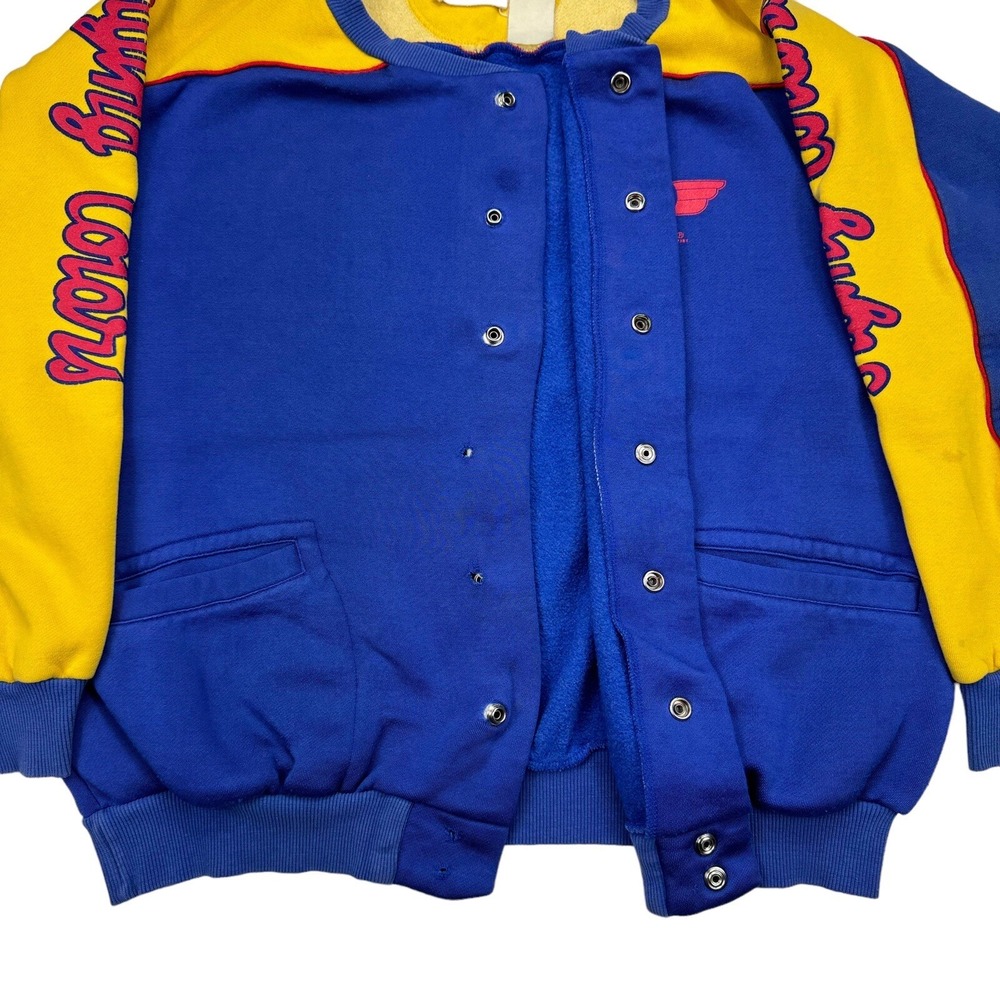 Vintage 1985 Coca Cola Flying Colors Sweatshirt Jacket size Men's Medium? - Picture 11 of 16